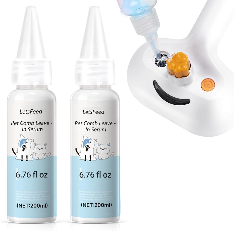 Recambio de spray para cepillo de vapor para mascotas para perros y...