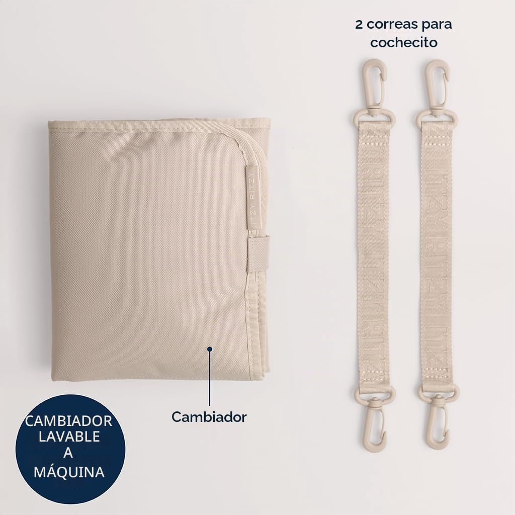 Itzy Ritzy Mochila para pañales utilitaria: cuenta con 17 bolsillos...
