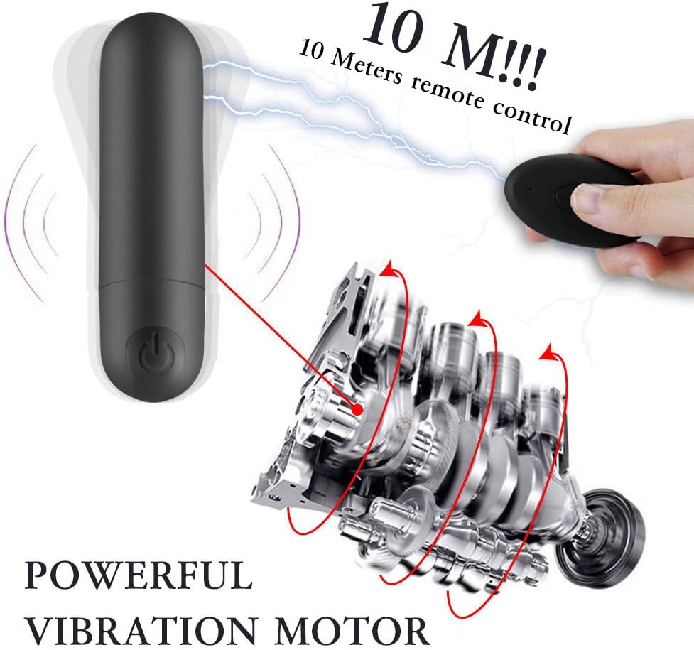 Vibrador con control remoto MASKEOBAP tipo bala, bragas - vibrador...