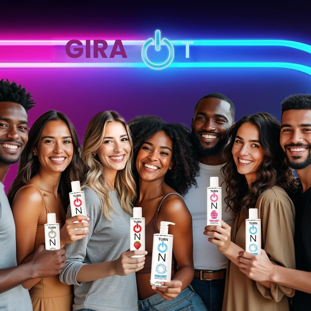 Turn On Lubricante prémium a base de silicona, de larga duración y...