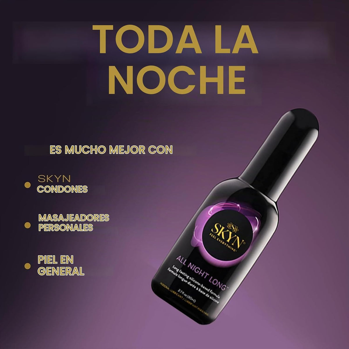 SKYN Lubricante de larga duración a base de silicona para toda la n...