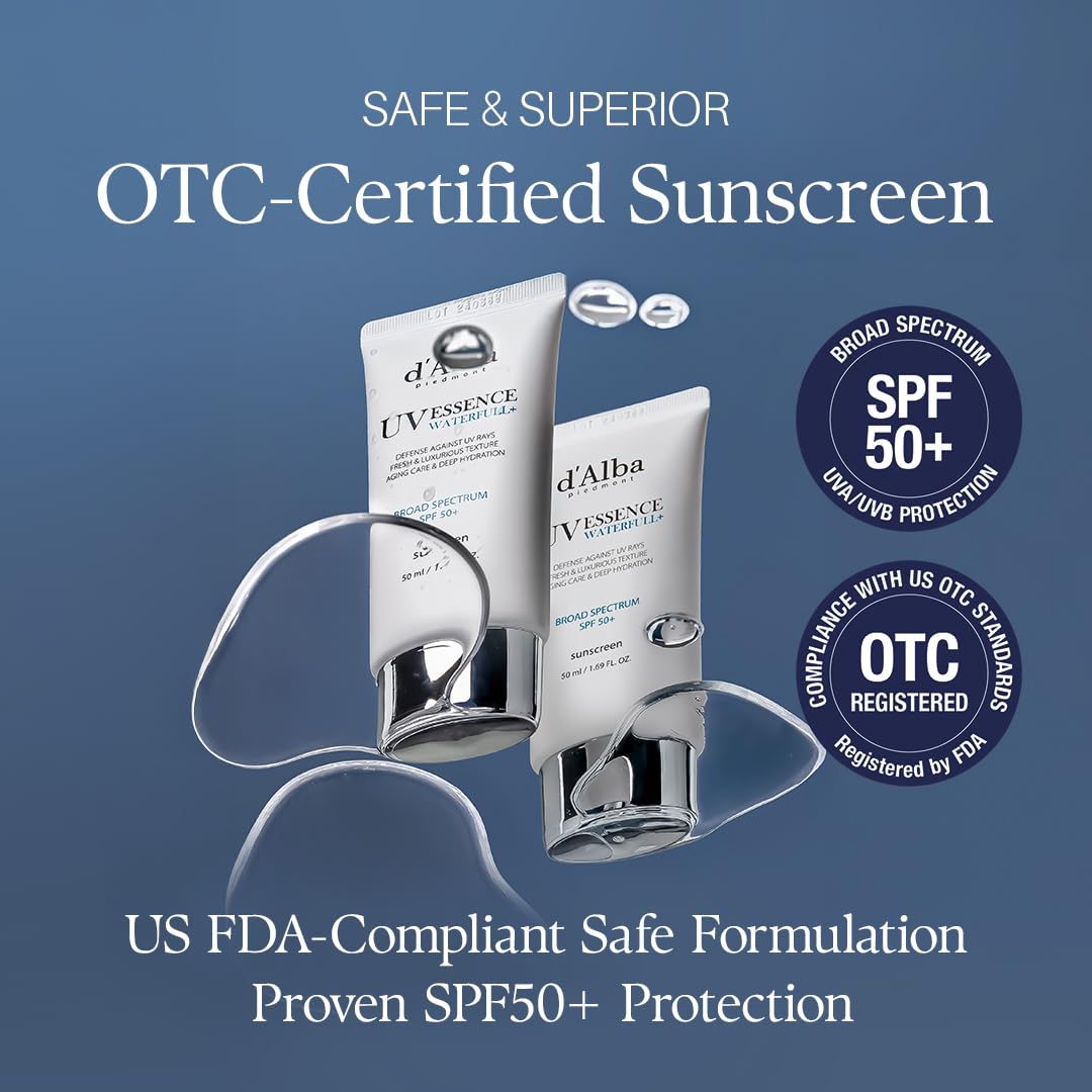 d'alba Piedmont Protector solar Waterfull Essence de trufa blan...