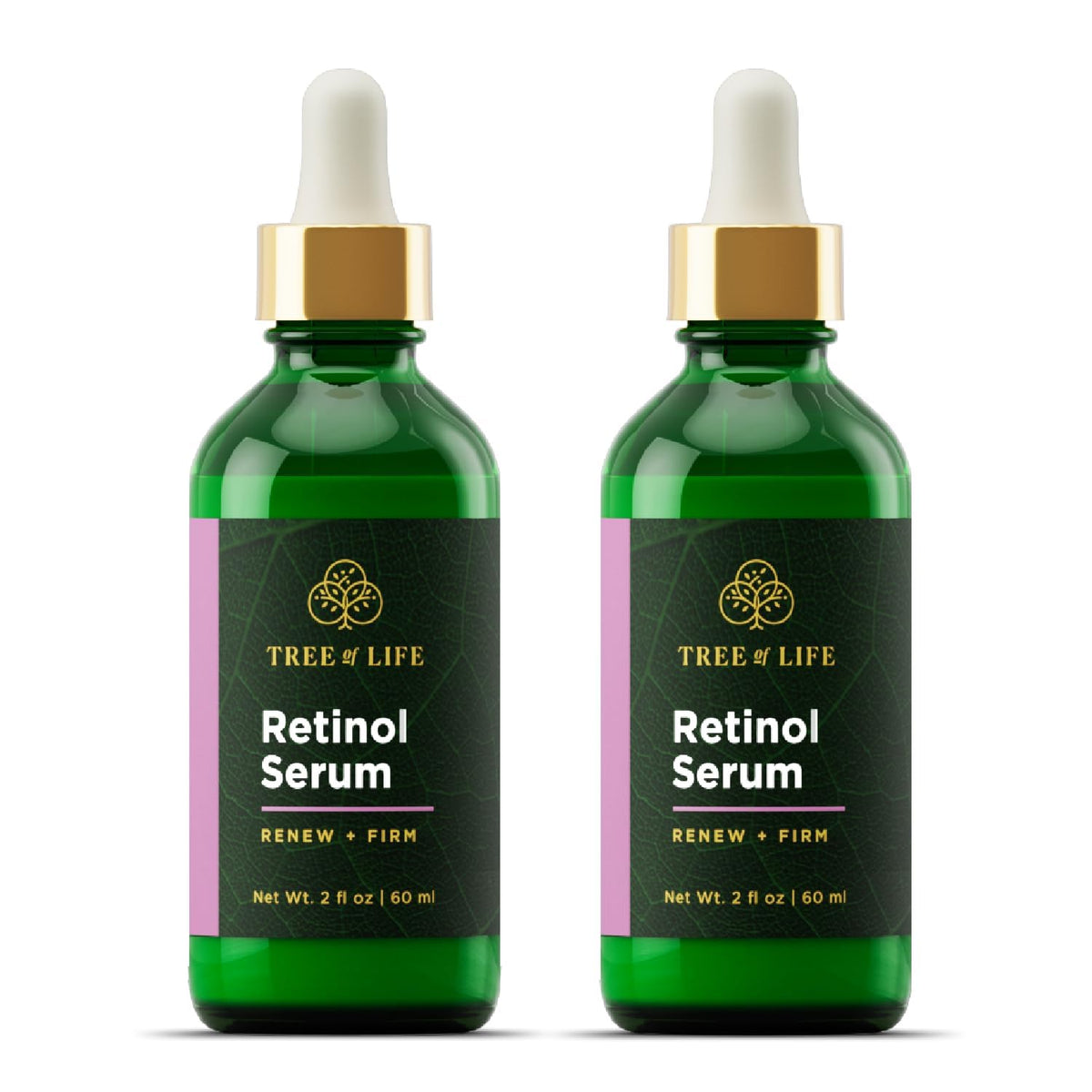 Suero de retinol Tree of Life para rostro, aceite facial antienveje...