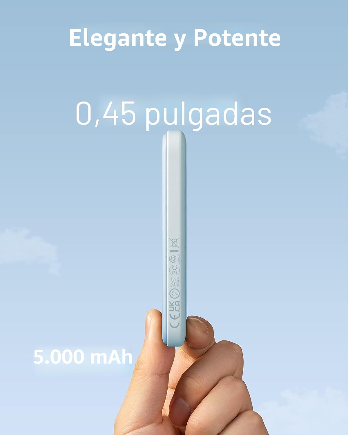 Anker Cargador portátil magnético 621 (MagGo), banco de energía ina...