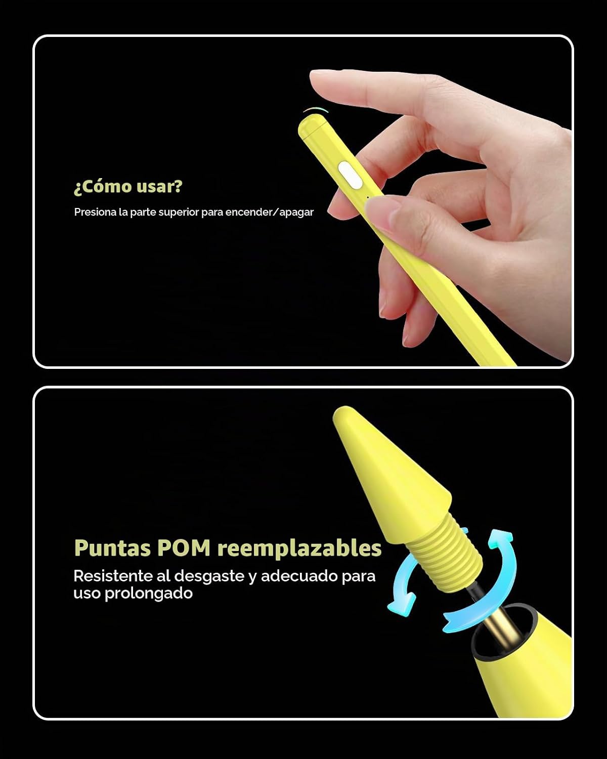 MoKo Lápiz para iPad (A16) 11ª 10ª generación, carga rápida USB-C,...