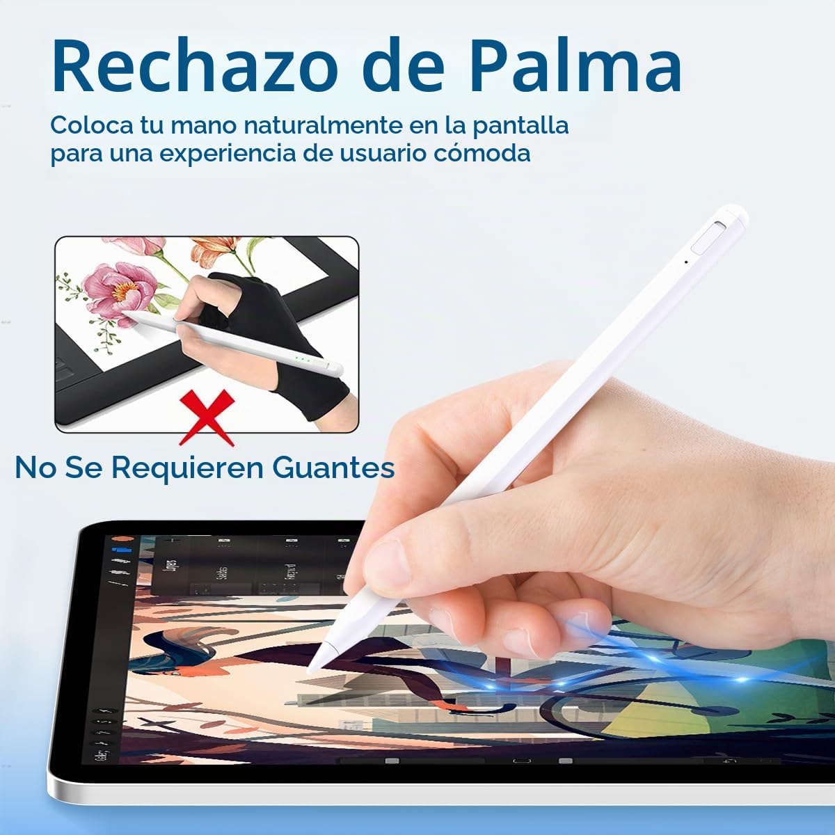 Uogic Lápiz óptico con función de acceso directo, lápiz activo para...