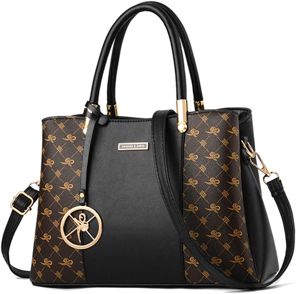 KURGOOL Bolsos y bolsos de mano para mujer, bolso de hombro con asa...