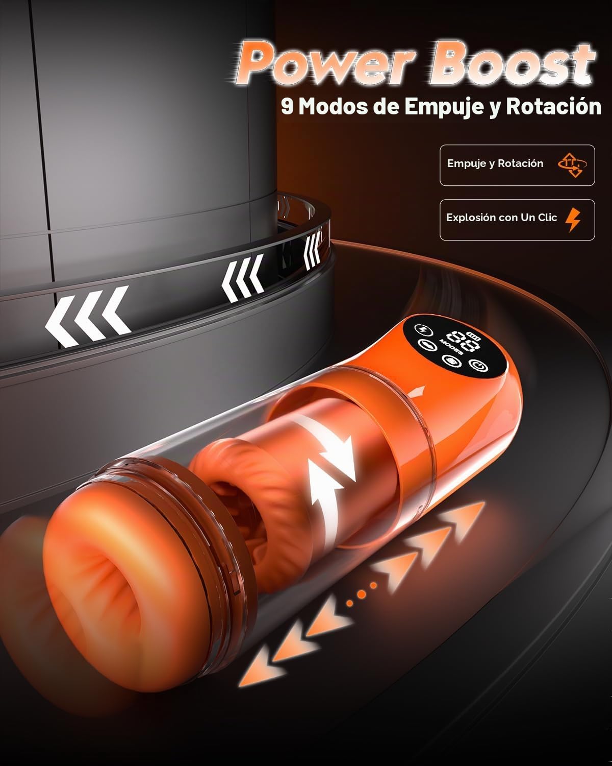 Masturbador masculino Bomba de pene AI Sync Pocket Coño Juguetes se...