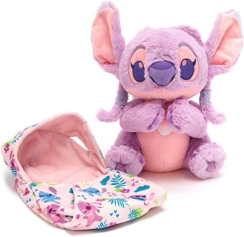 Disney Store Colección Unisex para Niños Bebés: Peluche de Ángel en...