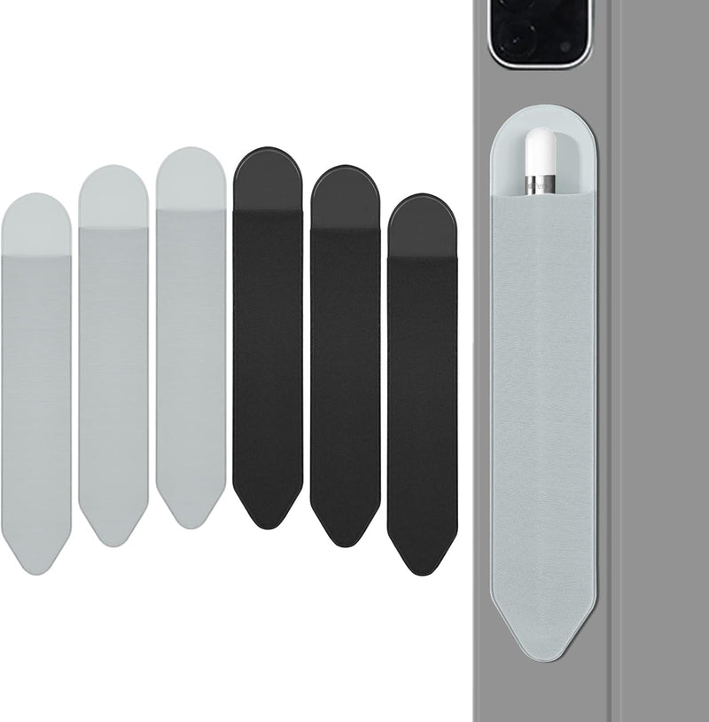 XLDLQU Soporte para lápices Apple, paquete de 6 fundas elásticas du...