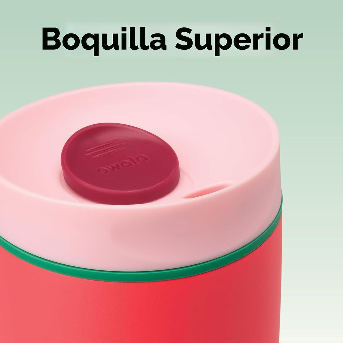 Owala SmoothSip Slider Vaso Térmico de Café Aislado de Acero Inoxid...