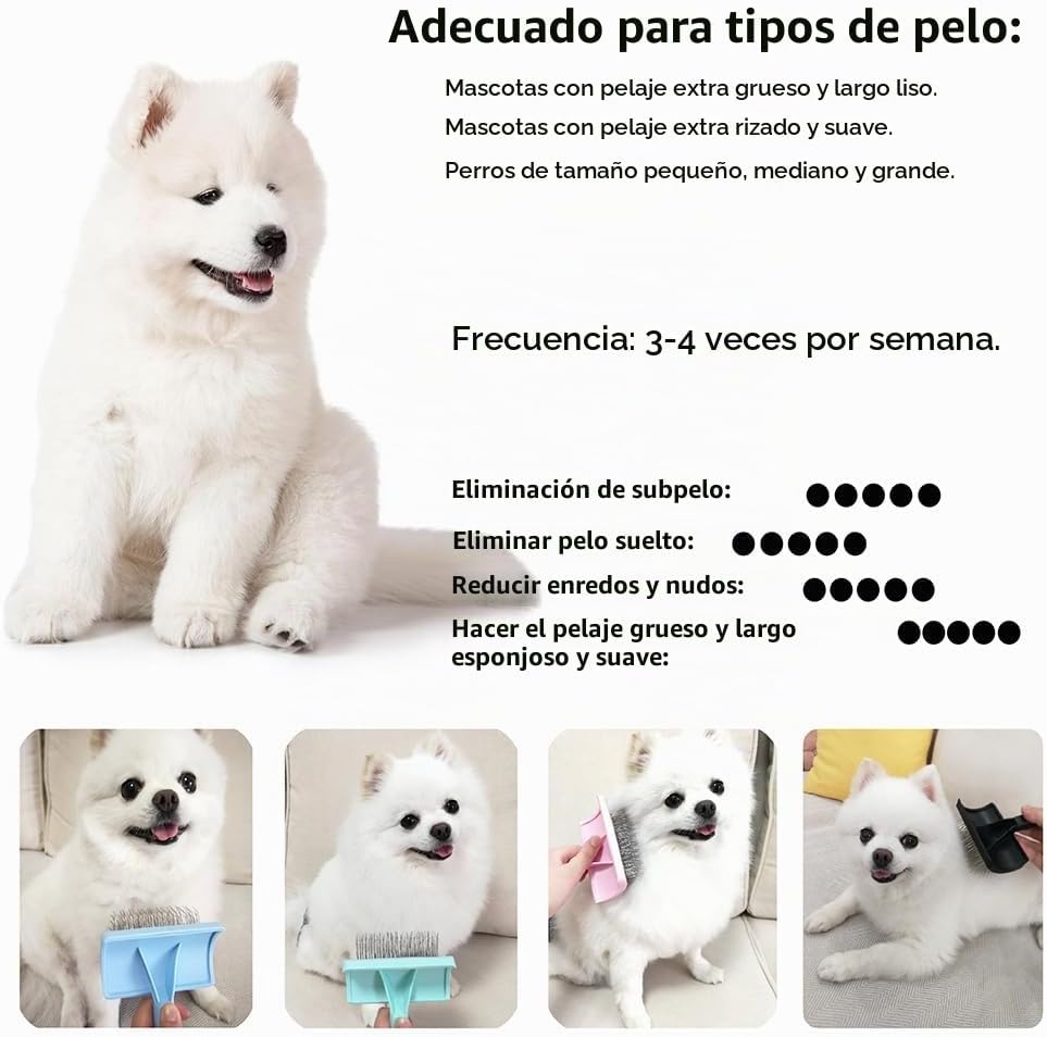 LBMBAIC Cepillo deslizante para Poodles y Goldendoodles - Cepillo c...