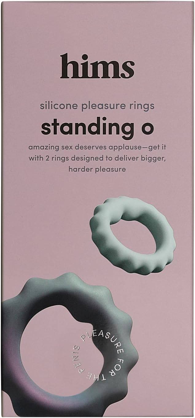 Anillos para pene HIMS &amp; HERS - Juego de anillos de pene de sil...