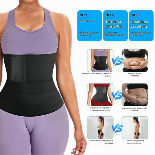 AMZBOSS Entrenador de cintura para mujer, grasa del vientre inferio...