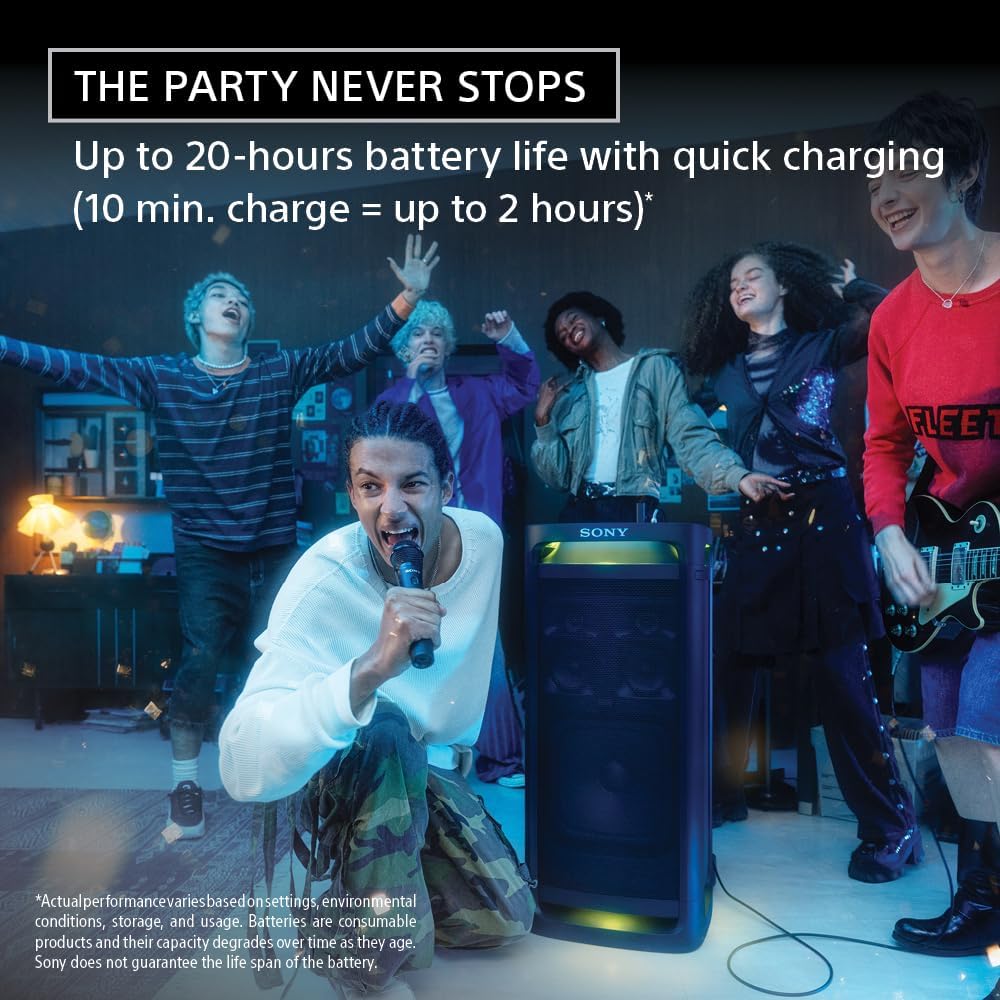 Micrófono inalámbrico Sony ULT MIC para karaoke, dos micrófonos ina...