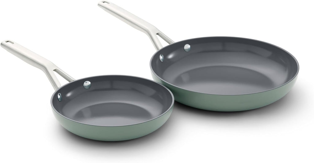 Calphalon® Juego de sartenes antiadherentes de cerámica de 8 y 10 p...