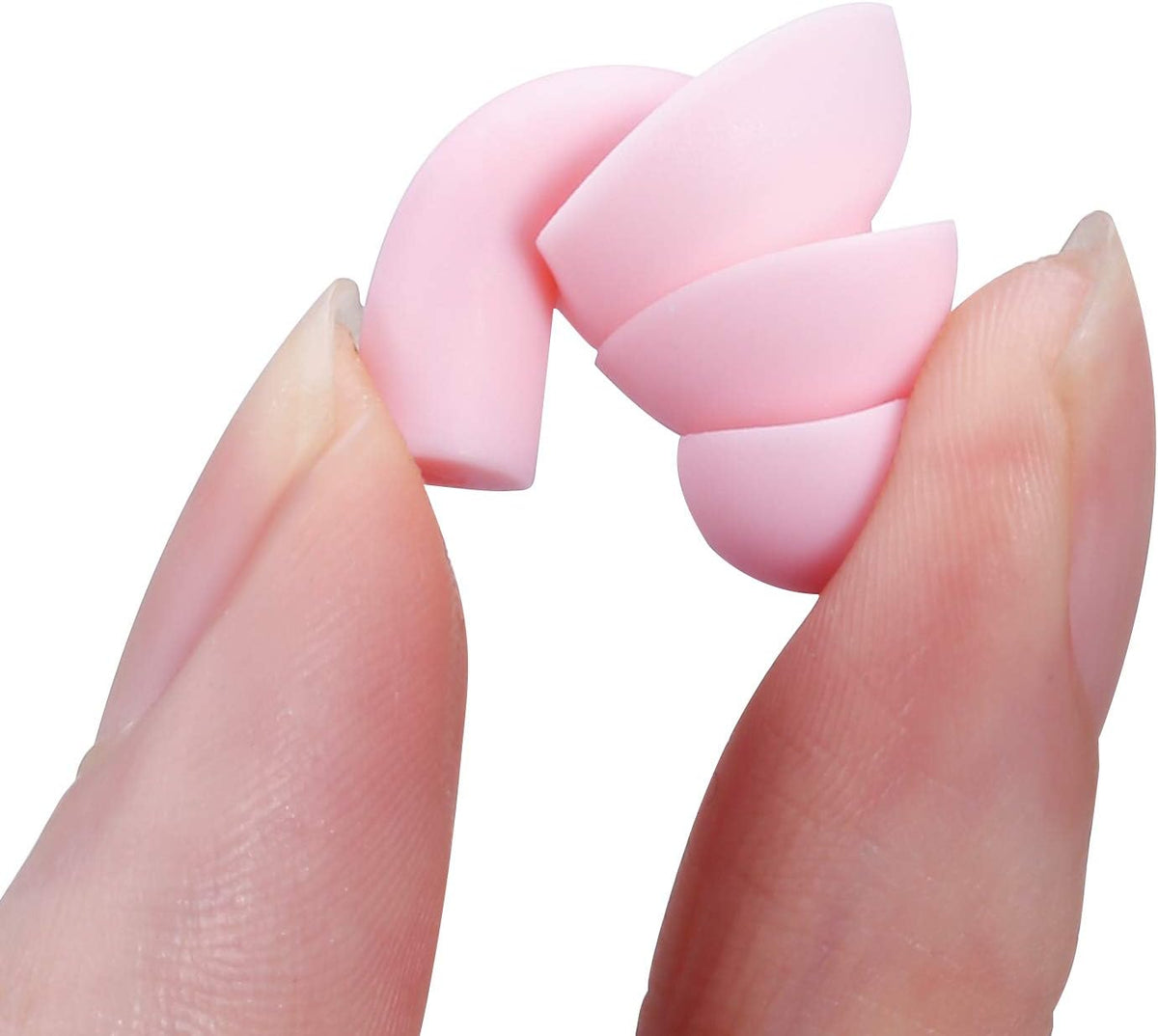 Bememo 6 pares de tapones para los oídos reutilizables con cable co...