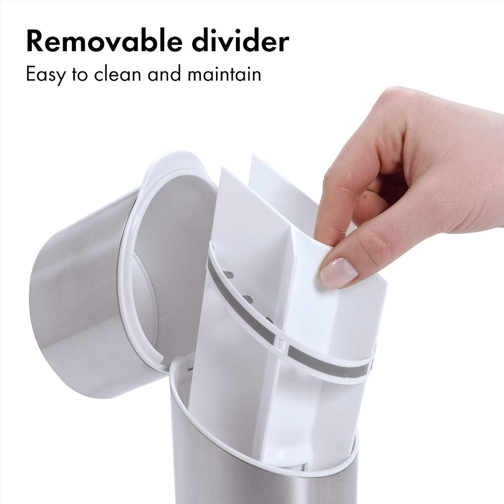 OXO Good Grips - Organizador de cepillos de dientes de acero inoxid...