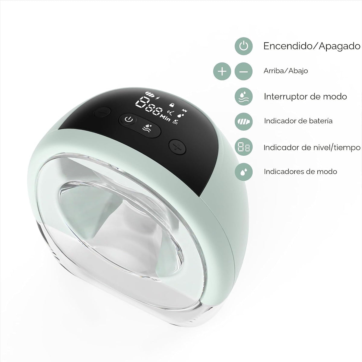 Zomee Fit Extractor de Leche Portátil, Bomba de Lactancia Manos Lib...