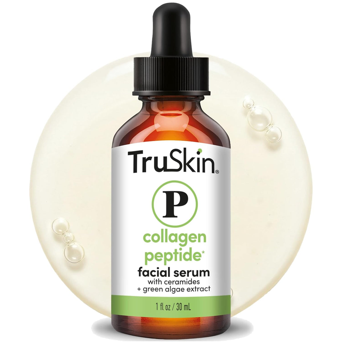 TruSkin Peptide Serum para rostro con tripéptido-29 y ceramidas, 1...