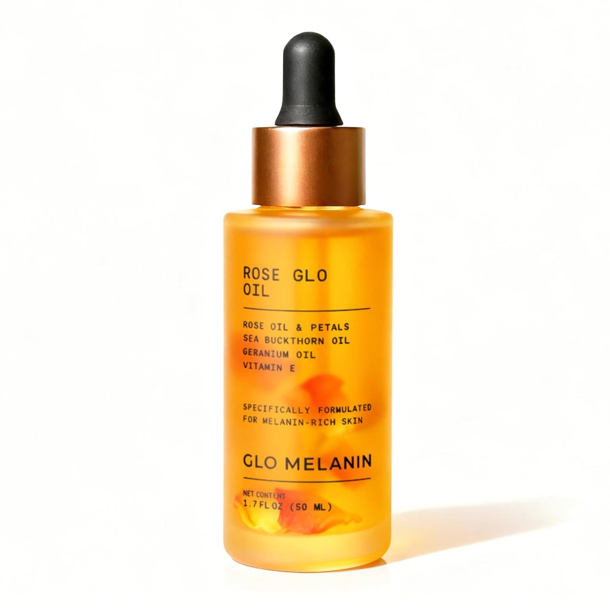 Glo Melanin Aceite Rose Glo \u2013 Aceite facial y corporal natural...