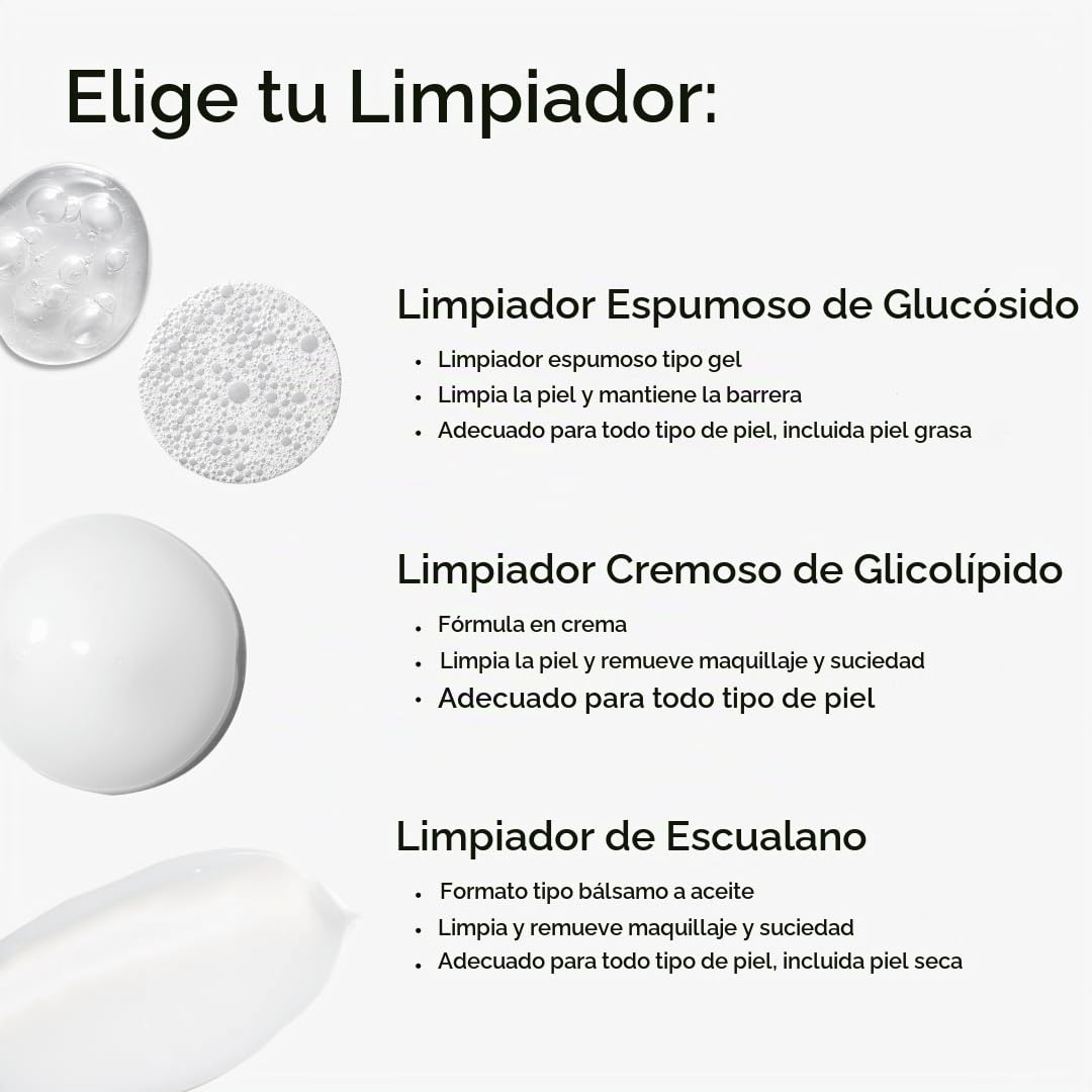 The Ordinary Limpiador de escualano, bálsamo limpiador facial y rem...
