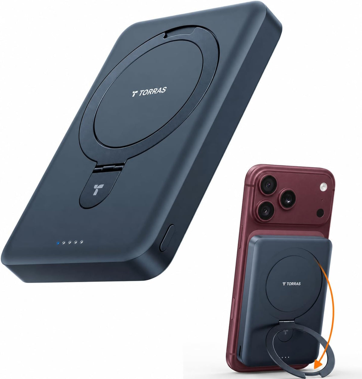 TORRAS - Cargador portátil para iPhone 18 Pro Max, banco de energía...