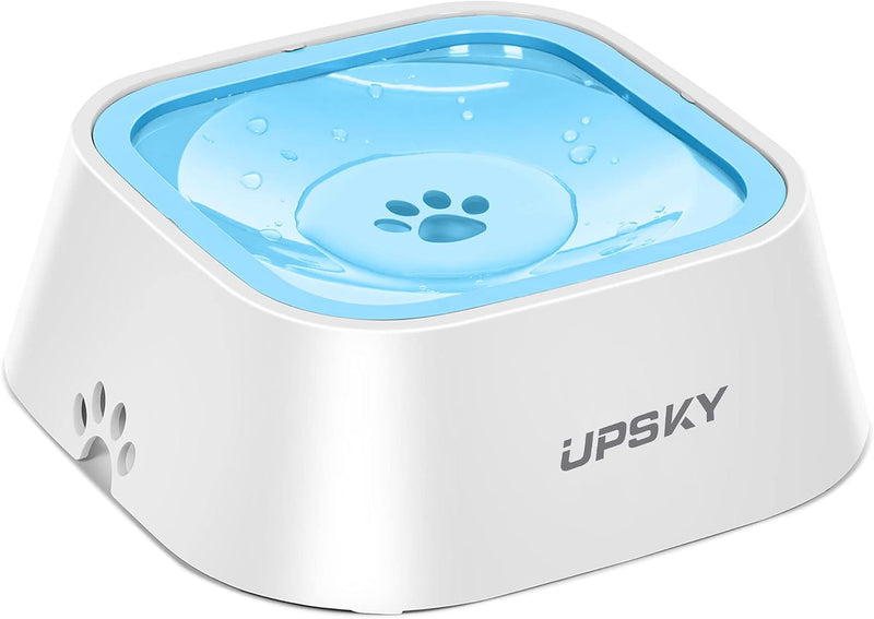 UPSKY Cuenco de agua para mascotas sin derrames, 35 onzas, alimenta...
