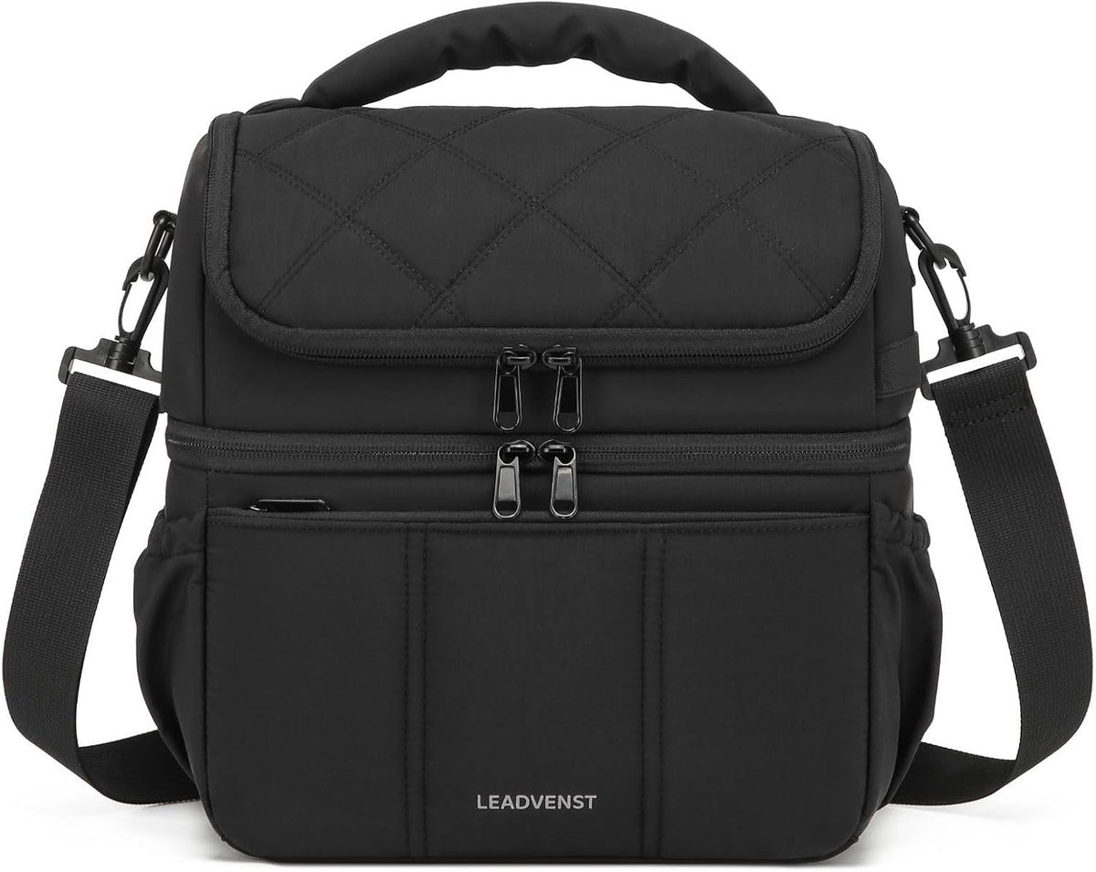 Leadvenst Bolsa enfriadora de leche materna, doble cubierta de 12L...