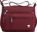 MINTEGRA Bolso de mano de hombro para mujer, espacioso bolso cruzado con múltiples bolsillos, bolso de mano a la moda con asa superior, L