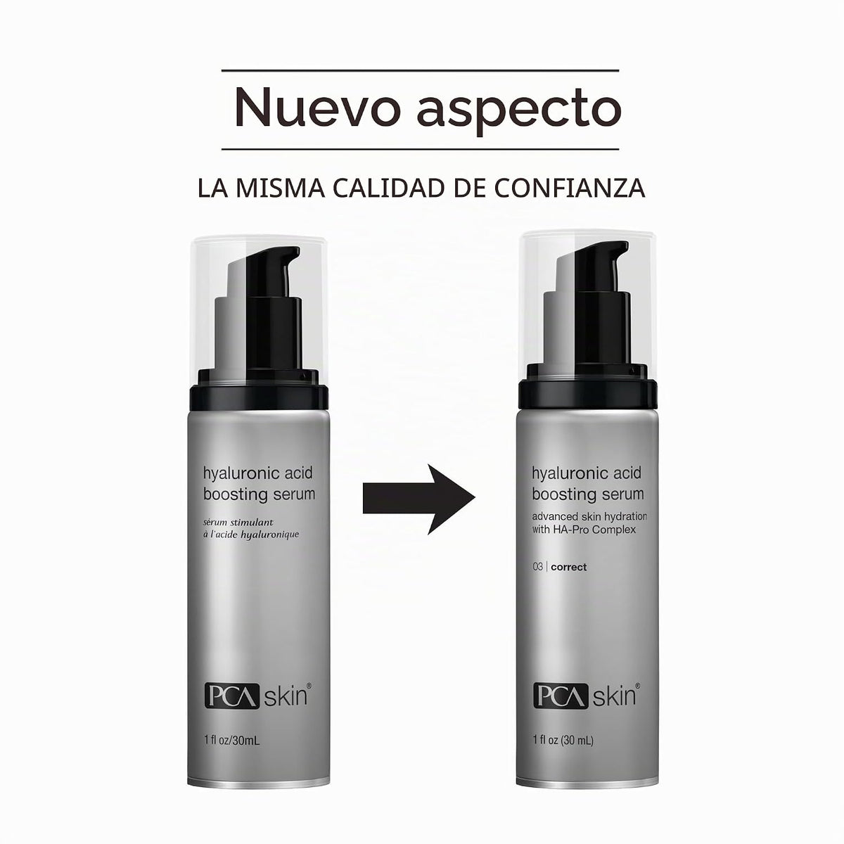 PCA SKIN Suero facial hidratante potenciador de ácido hialurónico,...