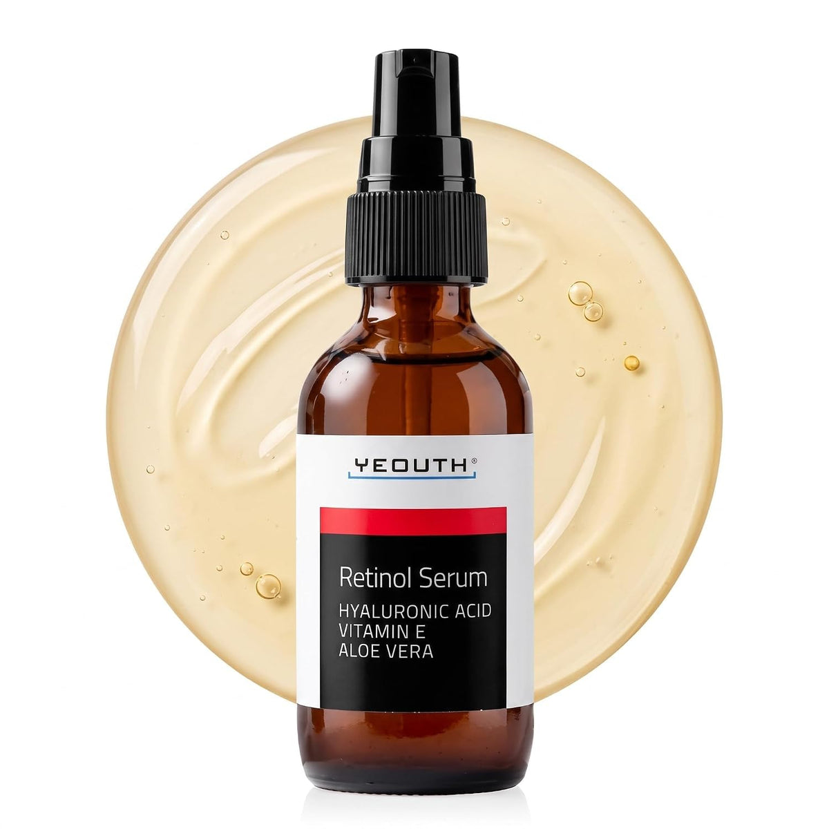 YEOUTH Suero de retinol para rostro con ácido hialurónico y vitamin...