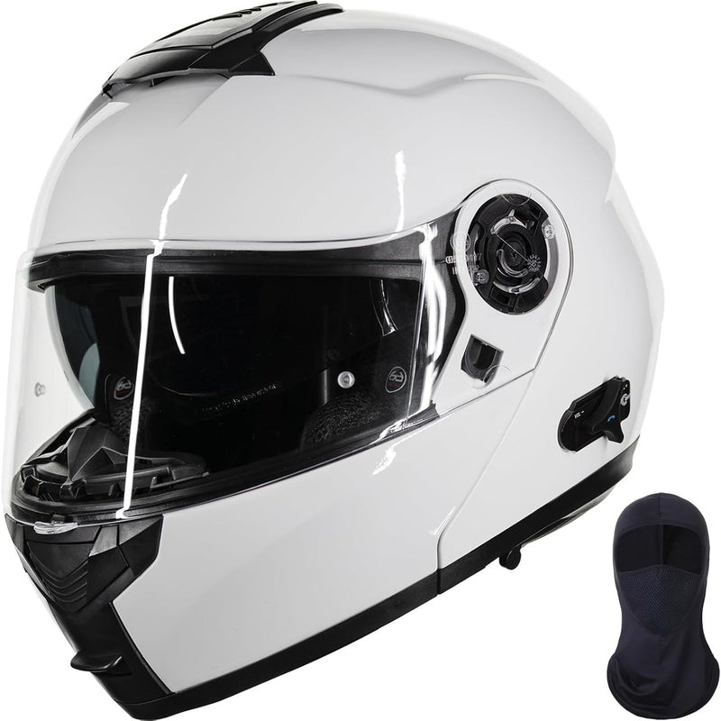 ILM 159BT - Casco de motocicleta modular Bluetooth con intercomunic...