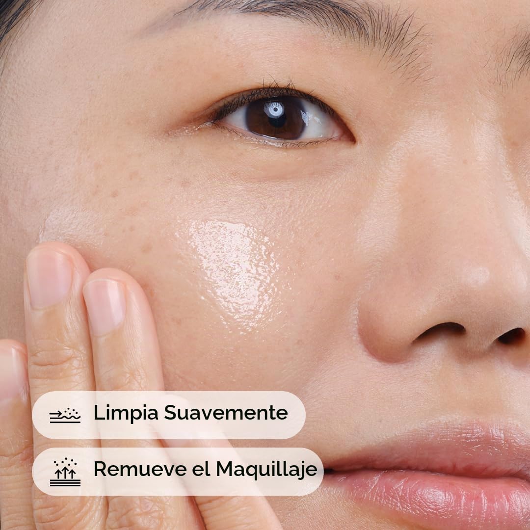 The Ordinary Limpiador de escualano, bálsamo limpiador facial y rem...