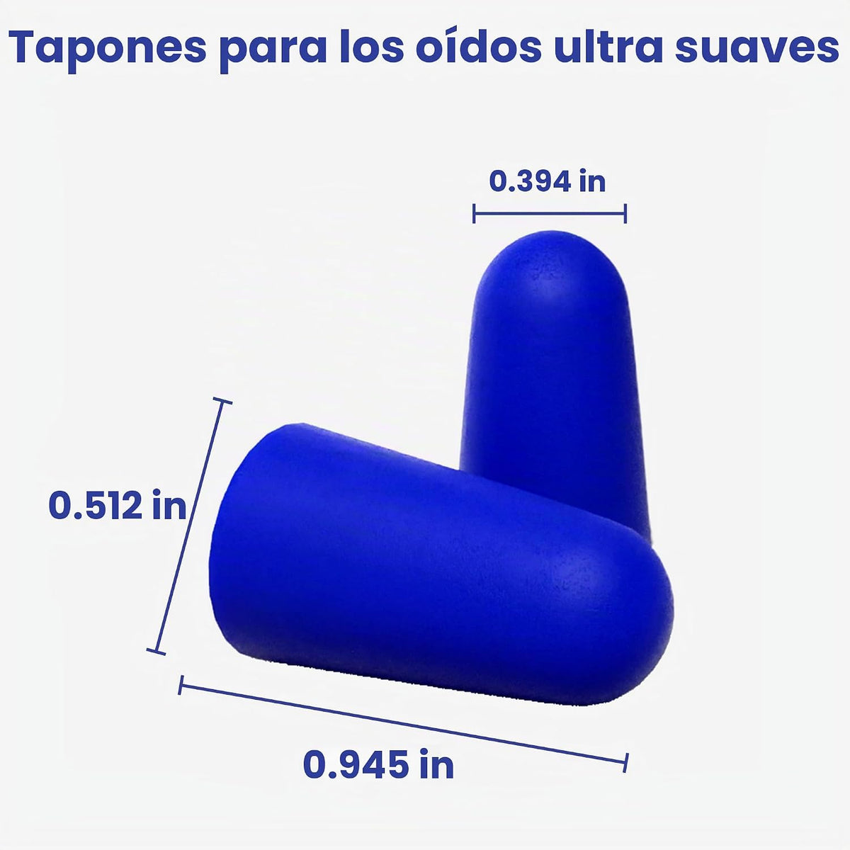 SnoozePlugs Tapones para los oídos de espuma ultra suave para dormi...