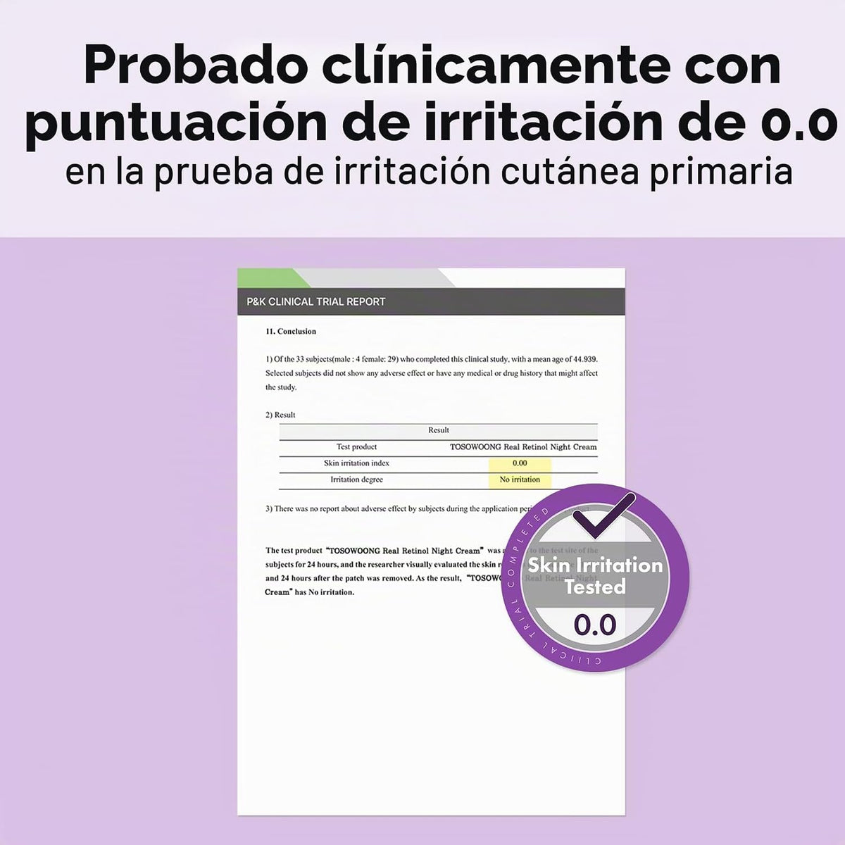 TOSOWOONG Real Retinol 0,1% Crema de noche, antienvejecimiento, lín...