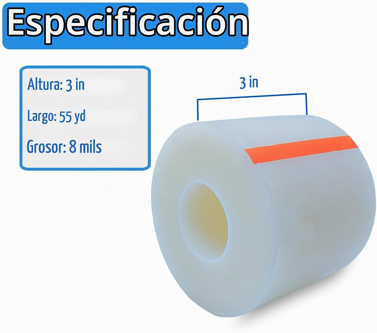 Cinta transparente para sellado de ventanas, kit de sellado de vent...