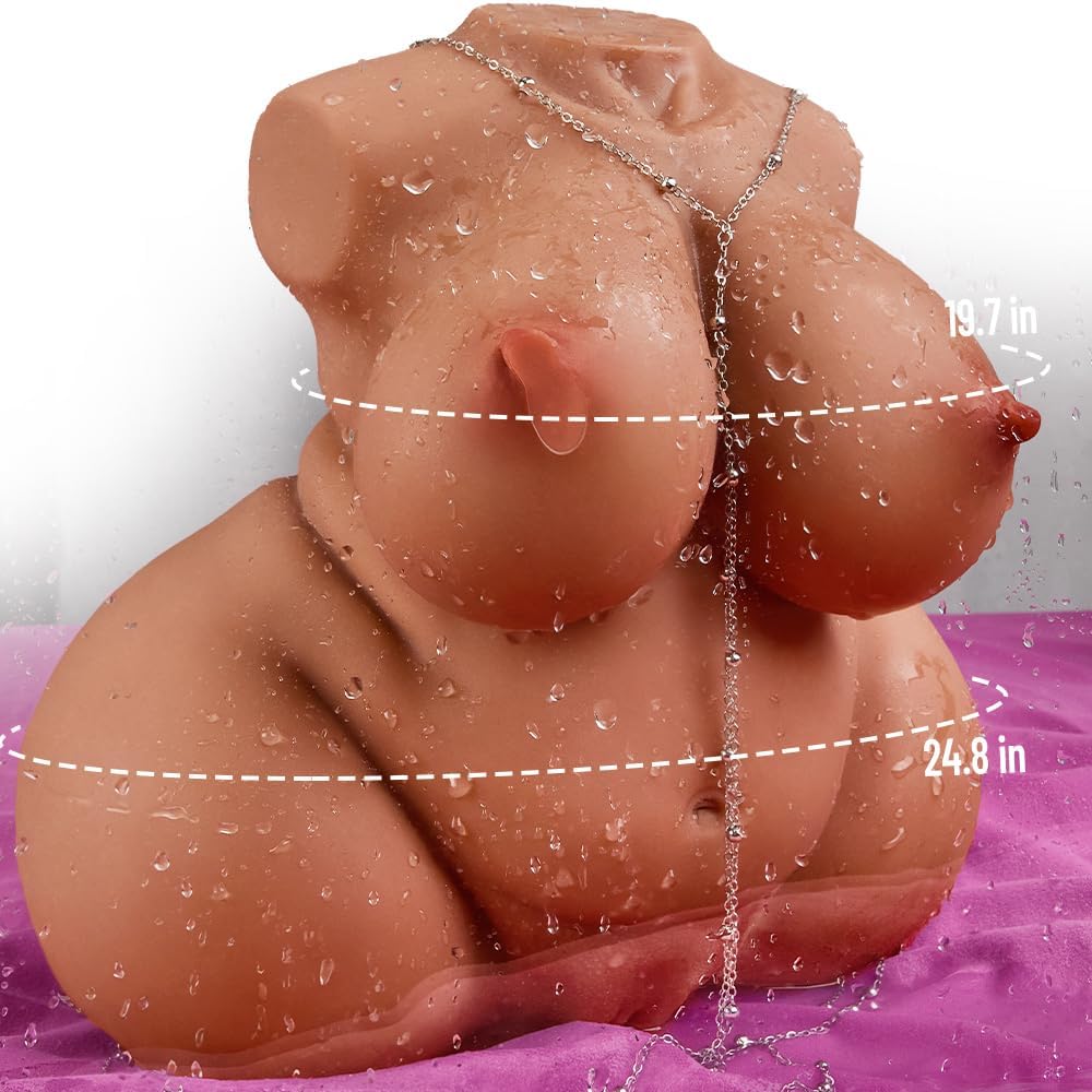 GOYHA BBW Gordas Morenas Muñeca Sexual Coño Culo Masturbador Mascul...