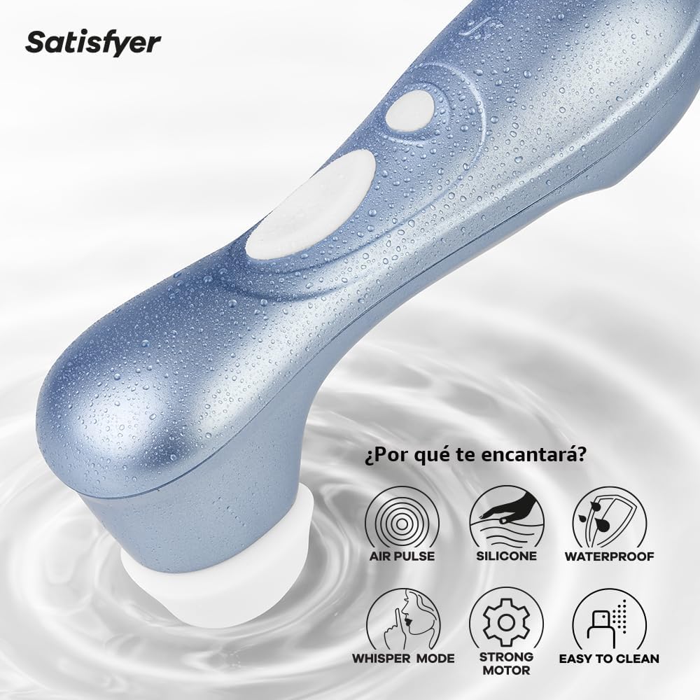 Satisfyer Pro 2 - Estimulador clitoriano por pulso de aire, succión...