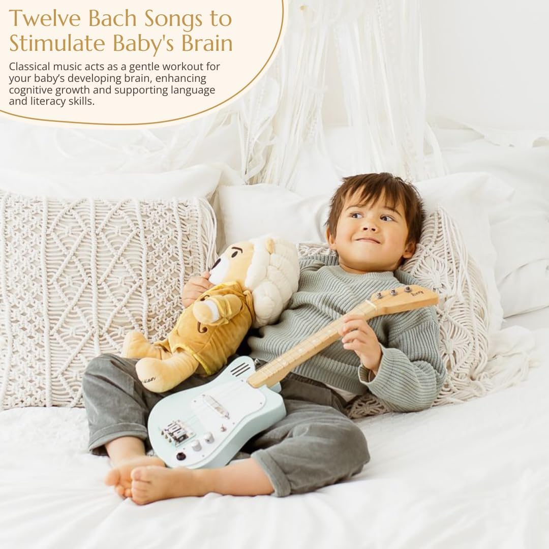 Vosego Bach Virtuoso Bear - Juguete de peluche de doble modo con mú...