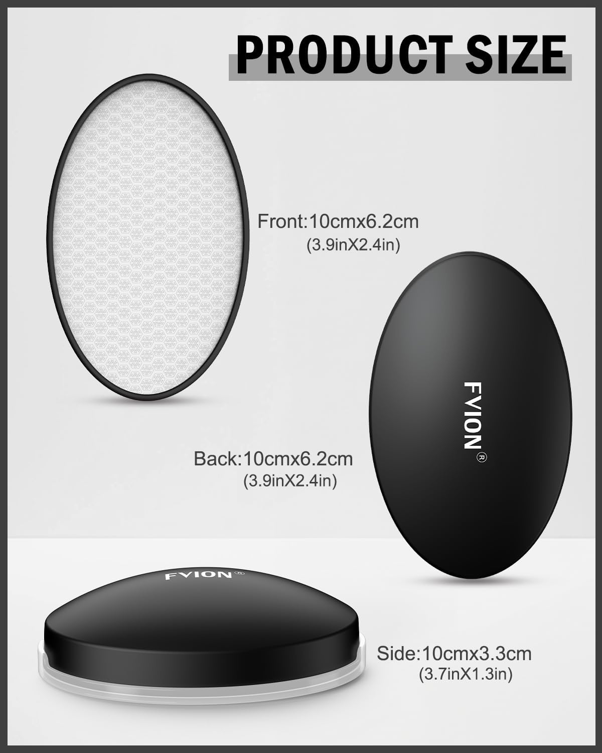 FVION Removedor de pelo de cristal sin dolor, borrador de pelo nano...