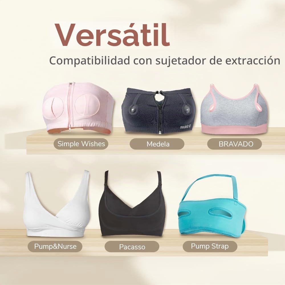 Maymom MyFit 16 mm Protectores Pequeños, Compatibles con Sacaleches...