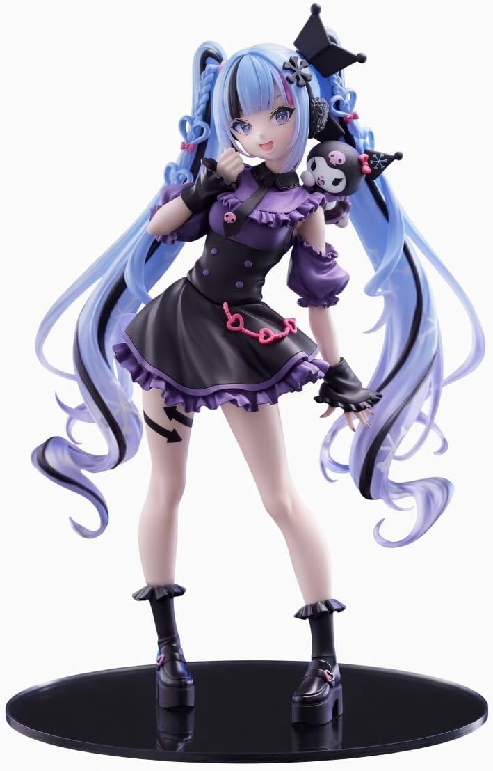 Furyu Snow Miku x Kuromi Trio-Try-iT Figura