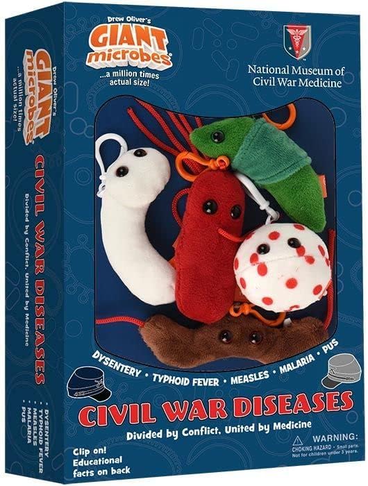 GIANTmicrobes Civil War - Caja de regalo con temática de historia p...