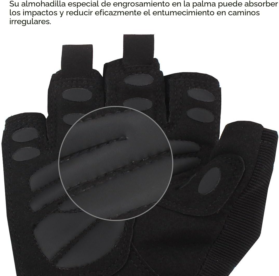 Trideer Guantes de entrenamiento para hombres, guantes para levanta...