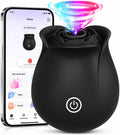 Vibrador de succión de juguete sexual de rosas, juguetes para adult...