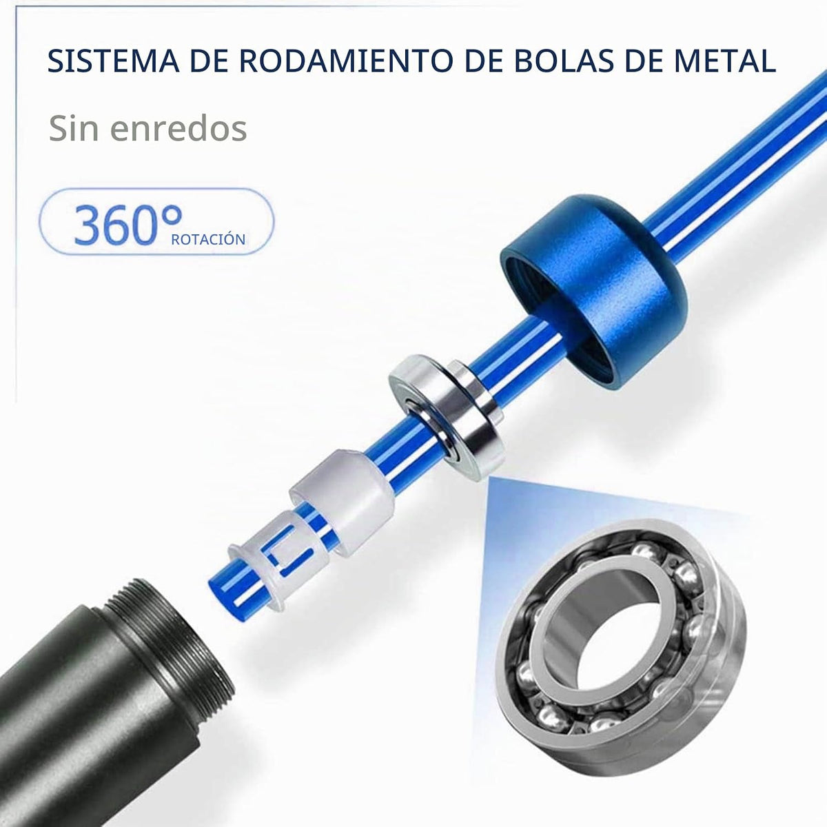 Redify Cuerda de saltar con peso para entrenamiento físico (1 libra...