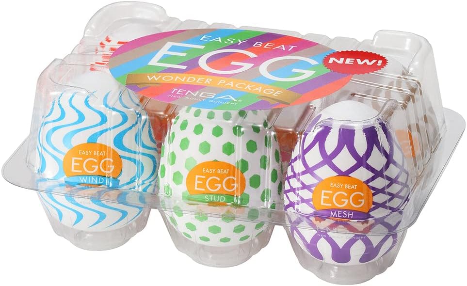 TENGA EGG-VP004 (6) Easy Beat Wonder Egg - Masturbador masculino po...