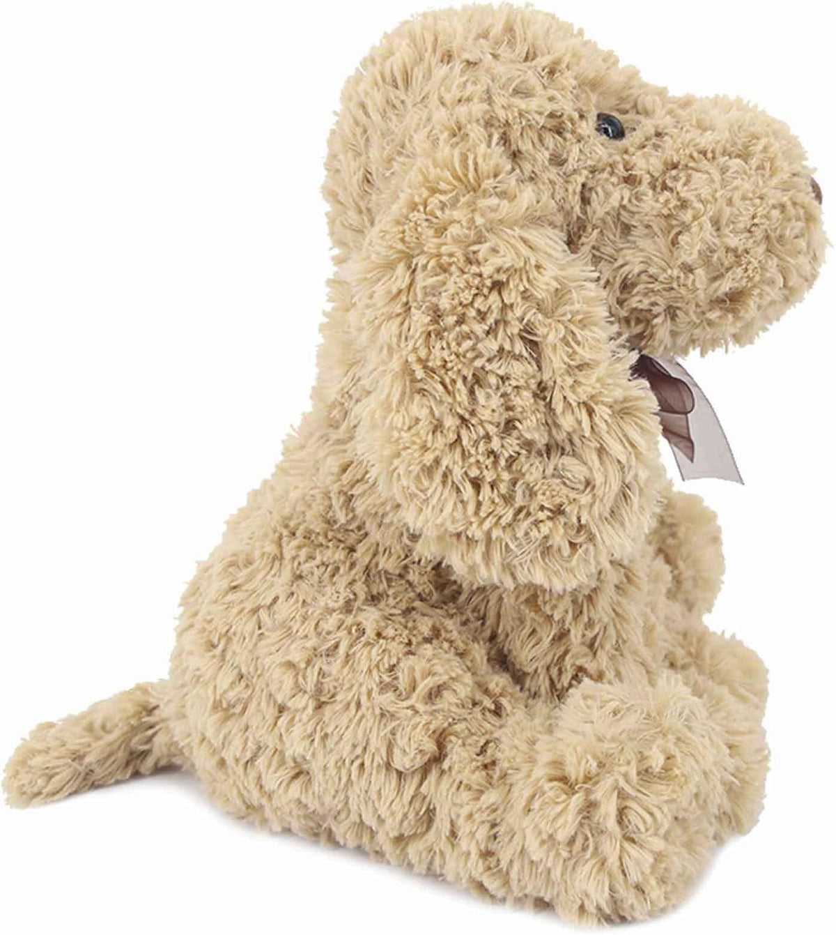 WEIGEDU Poodle Puppy Goldendoodle - Animal de peluche, dorado, 11.8...