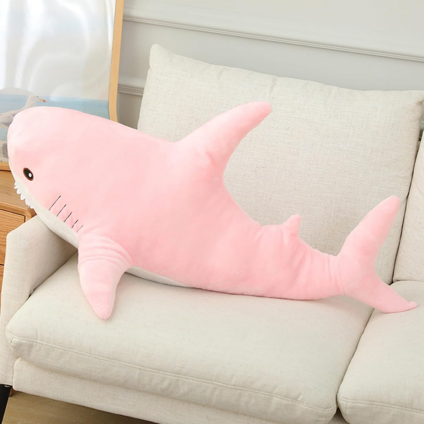 Ryttir Animales de Peluche de Tiburón Gigante XL de 31 Pulgadas, Al...